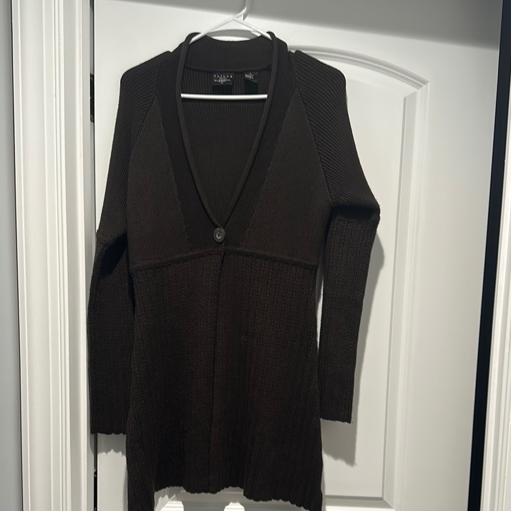 Tailor B. Moss Brown Cardigan